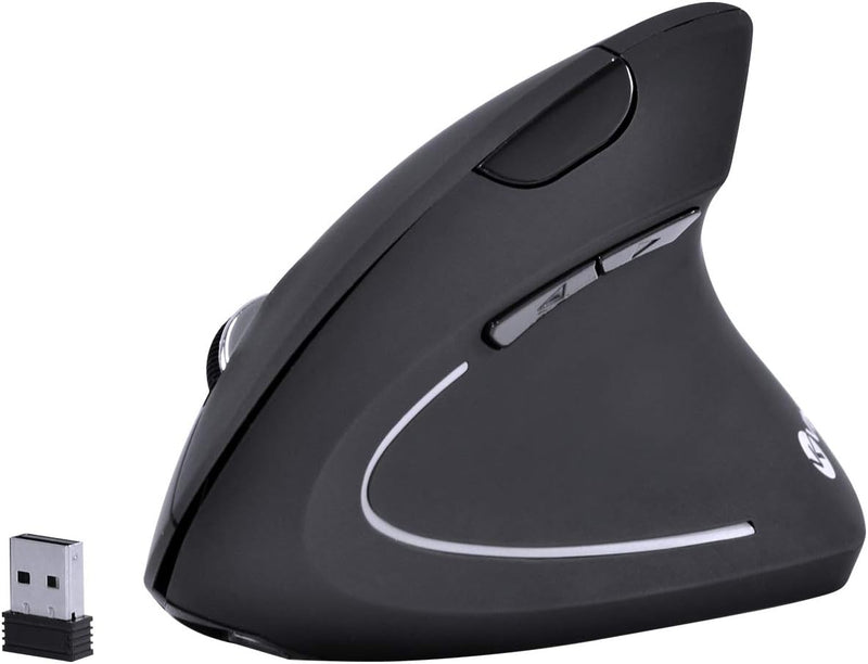 Mouse Vertical S/ Fio (wireless E Bluetooth) 2400dpi Ka-6660