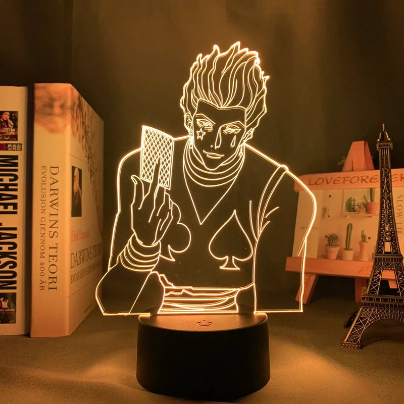 Lâmpadas para Decoração de quarto Anime Hunter X Hunter